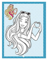 Barbie Copy Colouring Book 2 - A Drawing & Activity Book for Kids Ages 2+ (English)